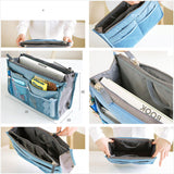 Folding Organizer Double Zipper
