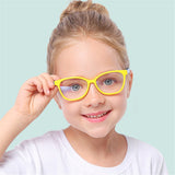 Anti "Blue Ray" Glasses Soft Silicone Frame.