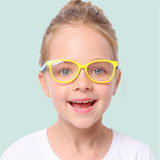 Anti "Blue Ray" Glasses Soft Silicone Frame.