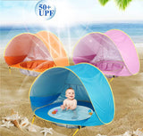 Beach or Garden Wading Pool Sunshade Tent